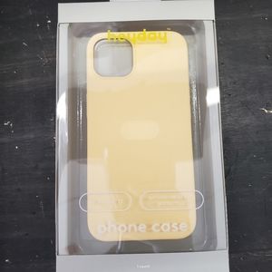Heyday iPhone 13 Silicone Case Yellow